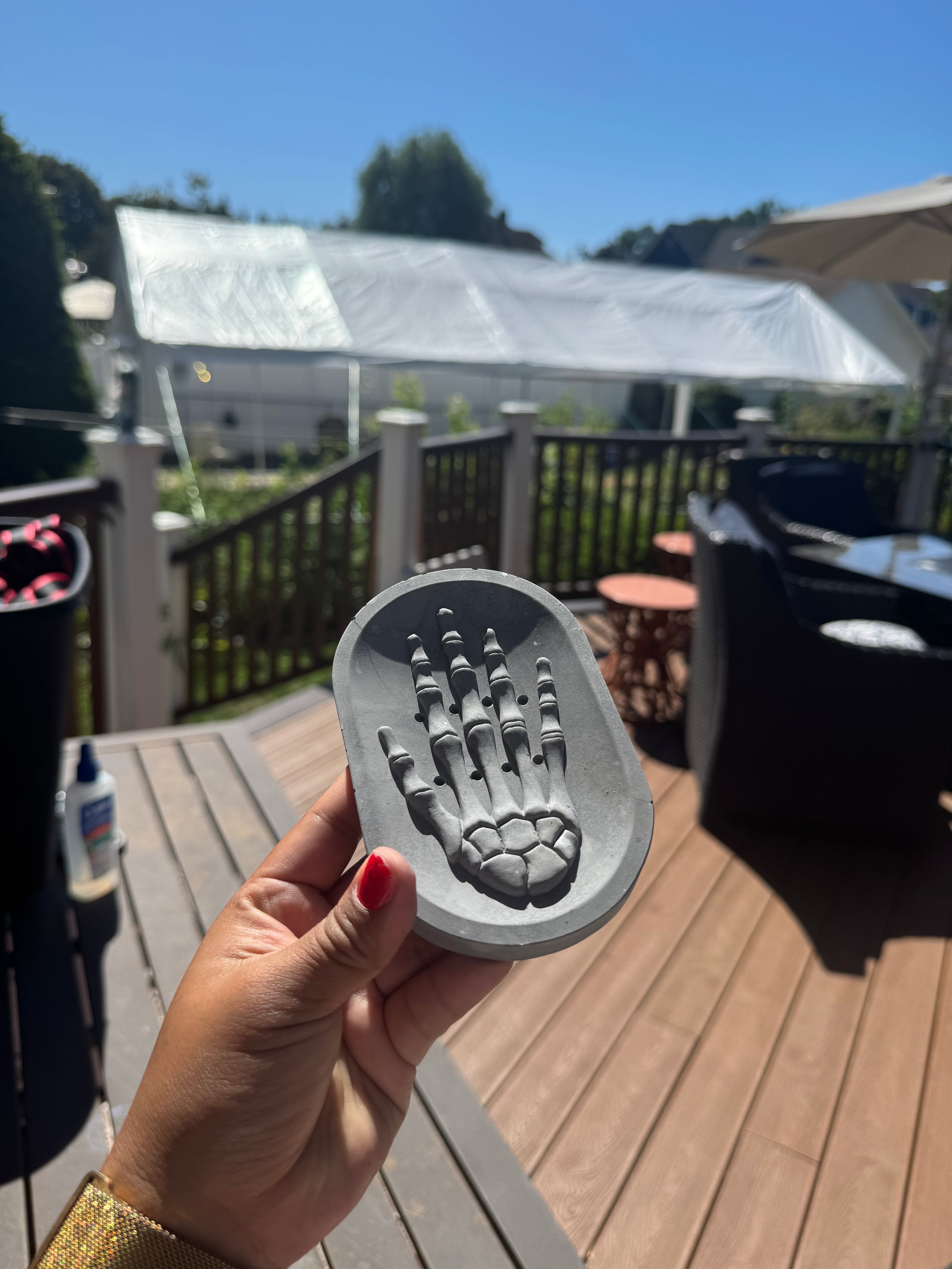 Skeleton Soap Tray