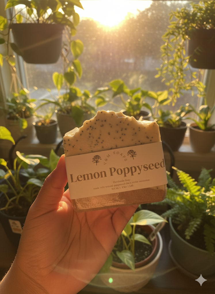 Lemon Poppyseed Soap