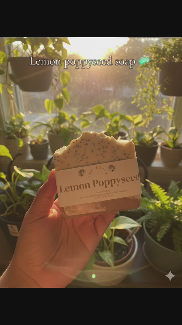 Lemon Poppyseed Soap