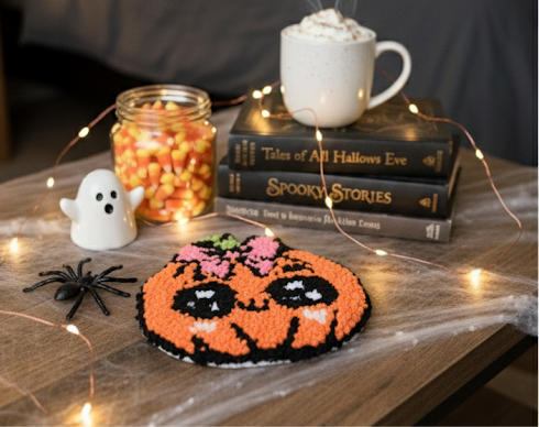 Mug Coaster (cute Pumpkin)