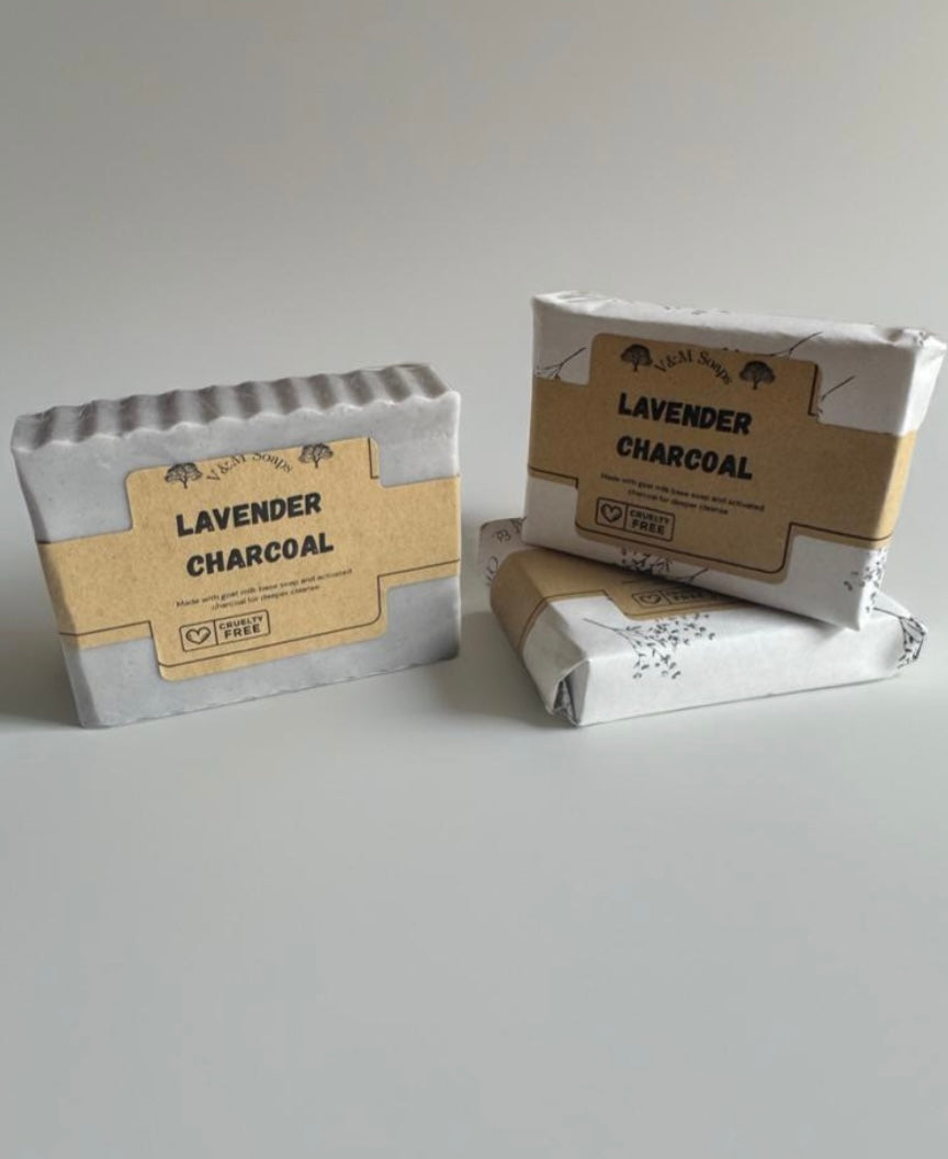 Lavender Charcoal soap